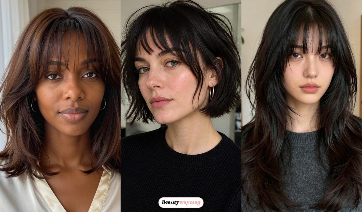 Stunning Messy Textured Fringe Hairstyles You'll Love