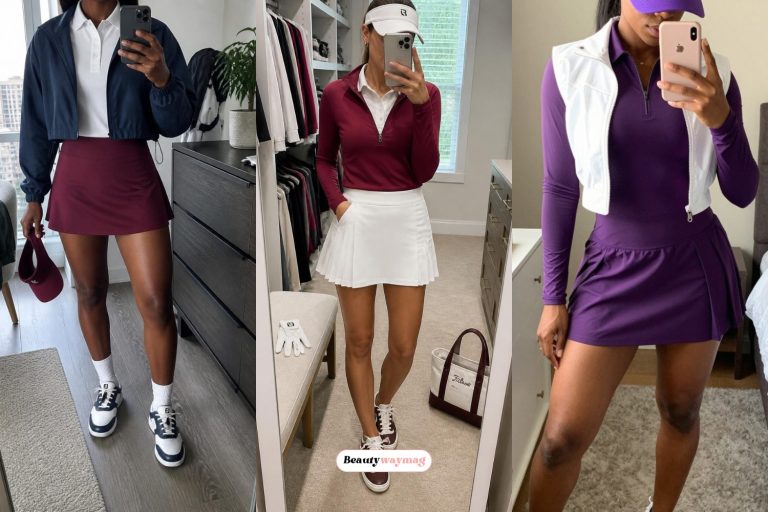 Super Cute Fall Golfing Outfits for Women