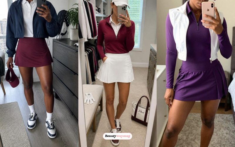 Super Cute Fall Golfing Outfits for Women